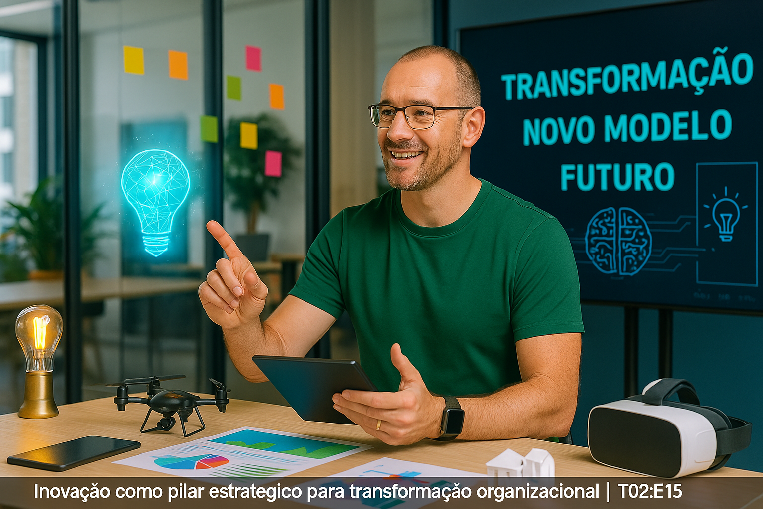 Inovação como pilar estratégico para transformação organizacional