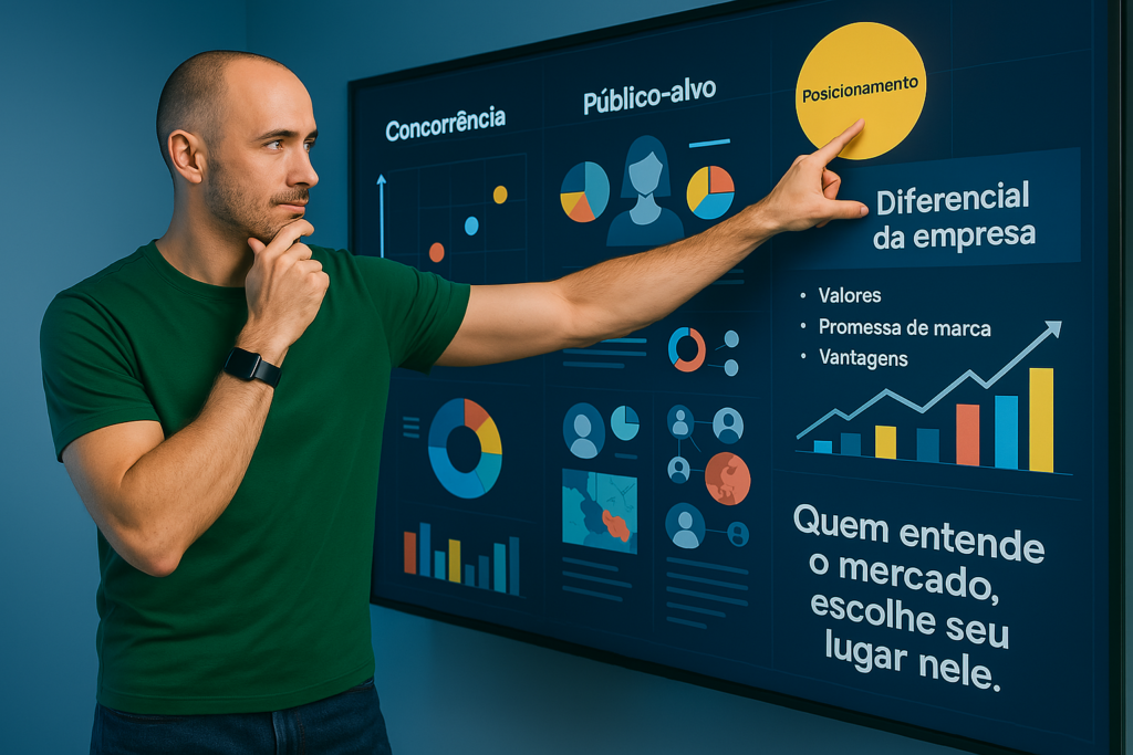 Posicionamento estratégico e pesquisa de mercado