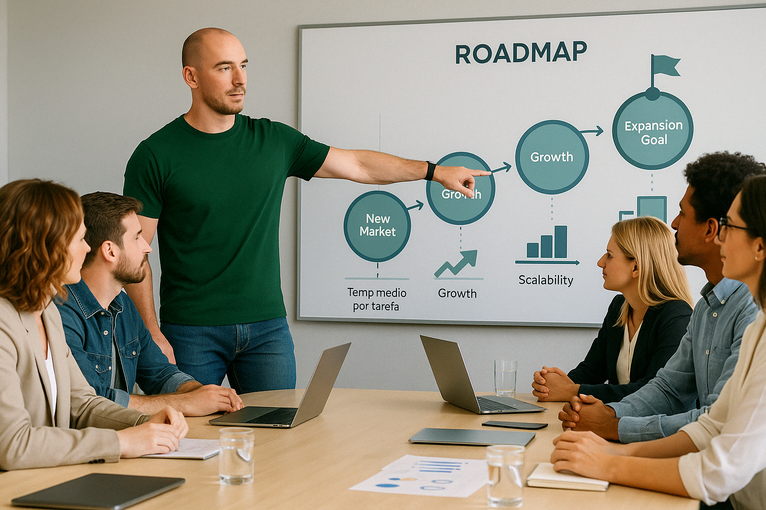 Alinhando sua equipe para a expansão de negócios Alinhando sua equipe para a expansão de negócios